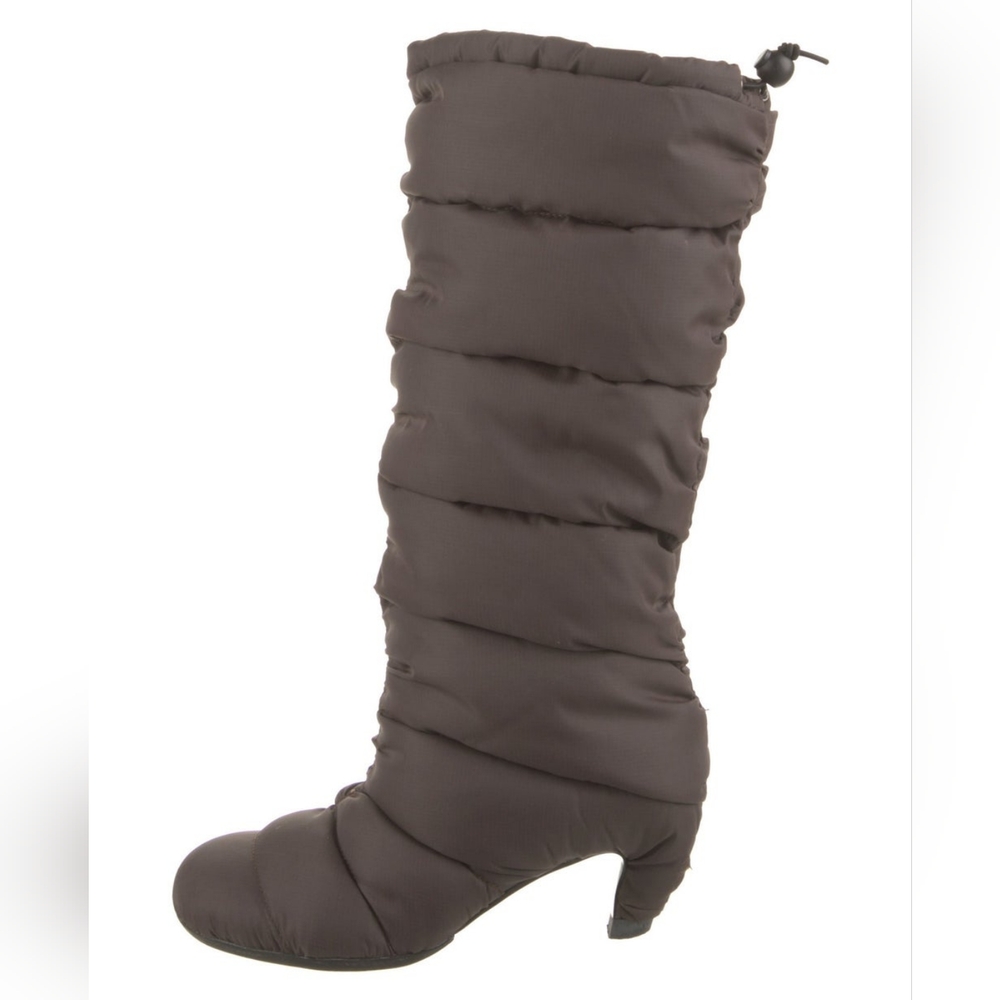 United Nude Nylon Mid-Calf Boots, Size 36, Brown